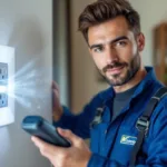 un elettricista spiega cosa significa quando si sente aria provenire dalle prese elettriche di casa e come intervenire per garantire sicurezza ed efficienza.